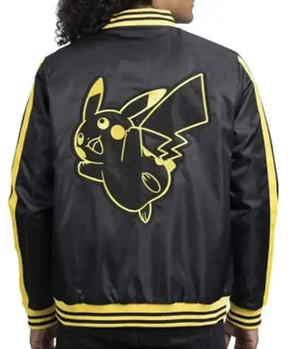 Pokemon Pikachu Black Jacket For Men & Women