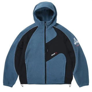 Polartec 200 Ray Blue Hooded Jacket