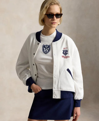 Polo Ralph Lauren Wimbledon White Double-Knit Jacket