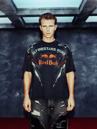 RSRV x Red Bull Distressed T-Shirt