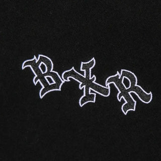 Raised  Born X Arch Jumbo Black Hoodie