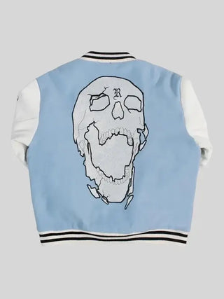 Revenge Skull Varsity Jacket For Men & Women