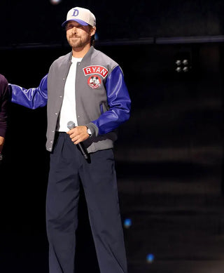 Ryan Gosling D23 Fan Event Mickey Mouse bomber Jacket
