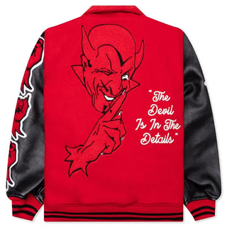 Saint Michael Devil Varsity Red Jacket
