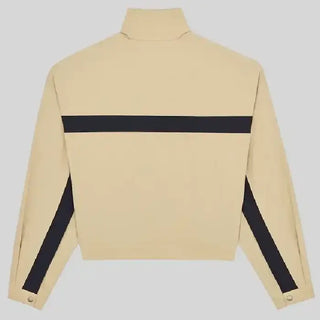 Saint Windbreaker Laurent Beige Jacket