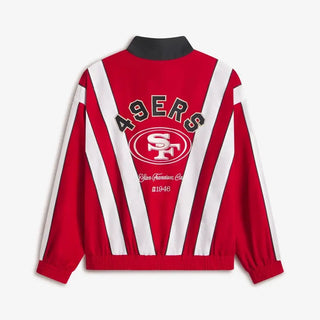 San Francisco Off Seasons x NFL Scarlet Windbreaker Jacket 