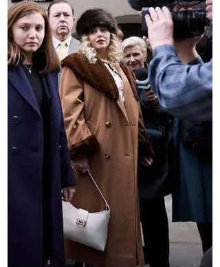 Sarah Ferguson 2026 Wool Brown Coat