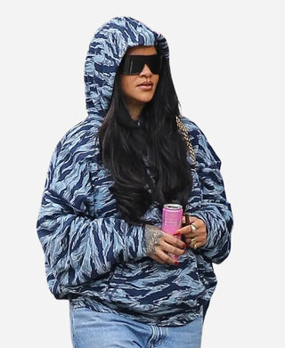 Savage X Fenty Rihanna Camo Pullover Hoodie