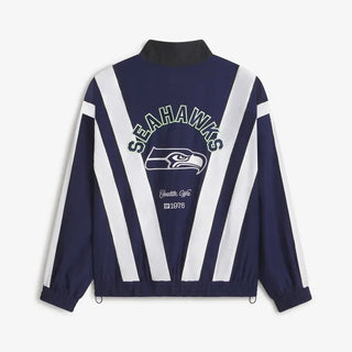 Seahawks Off Seasons x NFL Windbreaker Navy Jacket For Men & Women