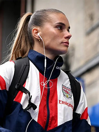 Selina Cerci Arsenal Adidas 2026 EQT Multicolor Track Jacket 