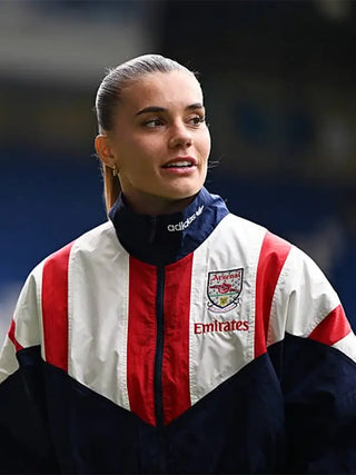 Selina Cerci Arsenal Adidas 2026 EQT Multicolor Track Jacket For Men & Women