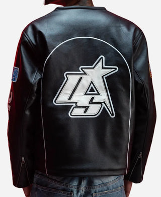 Serene GT Leather Zipper Jacket