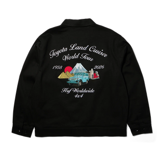 Shop HUF x Toyota Land Cruiser World Tour Jacket