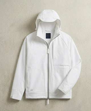 Shop Kith x New Balance Reflective Bungee-adjustable Hooded Jacket