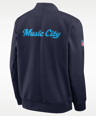 Shop NFL Tennessee Titans Rivalries Nike Sideline Bomber Jacket