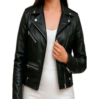 Skeleton Til Death Leather Jacket