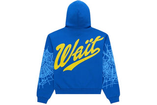 Sp5der Stadium Blue Hoodie