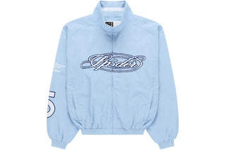 Sp5der Script Warm Up Light Blue Jacket