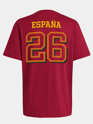 Spain 2026 FIFA World Cup Champions Red Tshirt