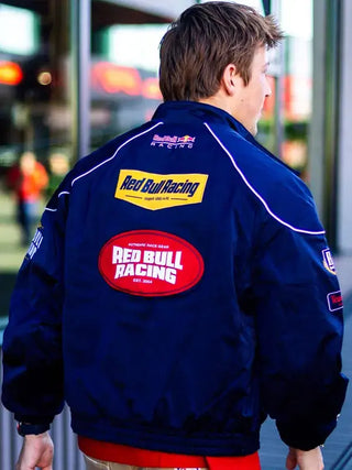 Spanish GP Liam Lawson Red Bull Racing Blue Jacket