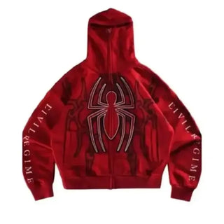 Spider-Man Brand New Day 2026 Web Red Hoodie