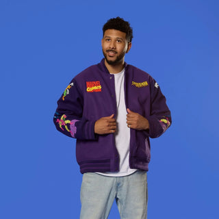 Spider Man 90's Varsity Jacket