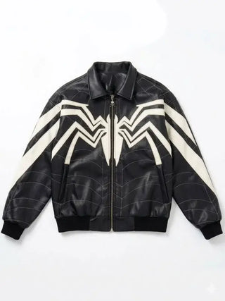 Spider Man Brand New Day Black Leather Jacket