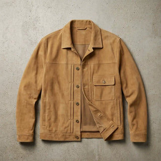 Spider Man Meets Messi Suede Jacket