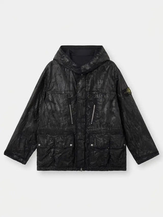 Stone Island Slick Nylon Tela-TC Black Jacket 