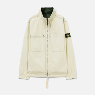 Stone Island X New Balance Reversible Beige Zip Jacket