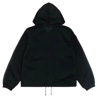 Stussy Layered Mesh Hooded Black Jacket