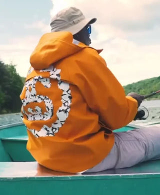 Stussy x Denim Tears Orange Jacket