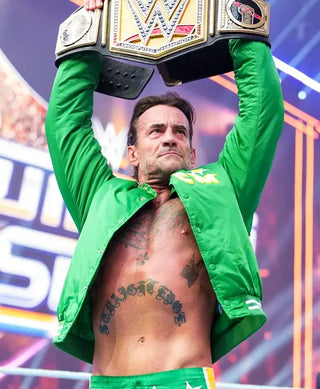 SummerSlam CM Punk Minnesota WWE Bomber Jacket