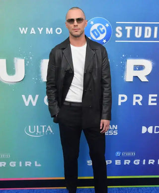 Supergirl World Premiere Nicholas Hoult Jacket