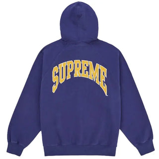 Supreme Cracked Raglan Zip Up Hoodie