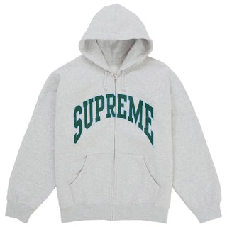 Supreme Cracked Raglan Zip Up Hoodie