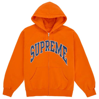 Supreme Cracked Raglan Zip Up Hoodie