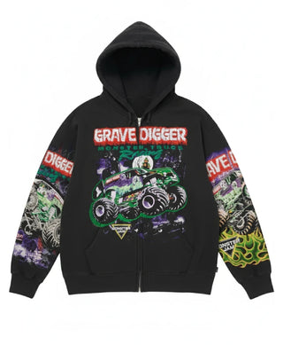 Supreme SS26 Grave Digger Hooded Jacket