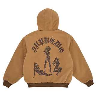 Supreme The Great China Wall Hooded Work Jacket