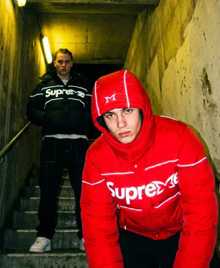 Mertra x Supreme Puffer Jacket