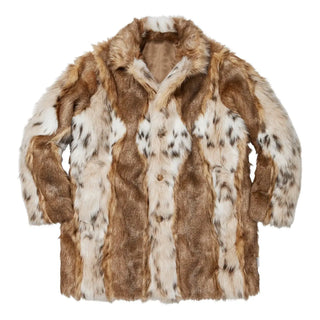 Supreme 2026 Lynx Faux Fur Windstopper Overcoat