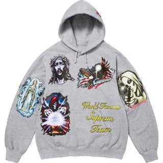 Supreme 2026 Stickers Hooded Sweatshirt