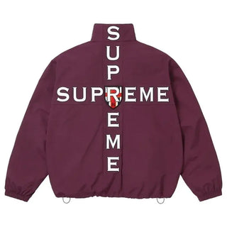 Supreme Cross Red Track Jacket
