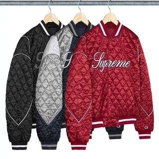 Supreme Fall/Winter 2026 Quilted Varsity Jacket