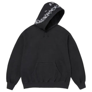 Supreme Forever Black Hooded Sweatshirt For Men & Women