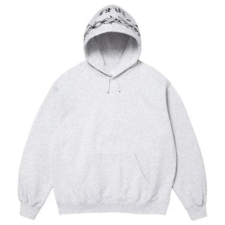 Supreme Forever Grey Hooded Sweatshirt  For Men & Women