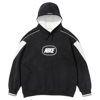 Supreme Nike 2026 Black Hooded Sweatshirt