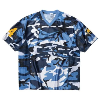 Supreme Nike Football Blue Jersey