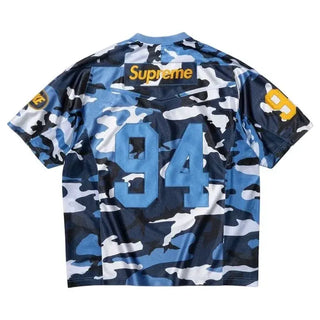 Supreme Nike Football Blue Jersey For Men & Women