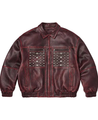 Supreme Studded Leather Jacket